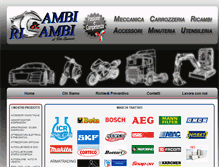 Tablet Screenshot of cambiericambi.com
